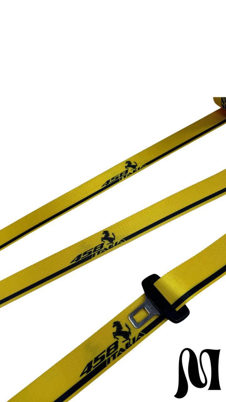 458 Italia Seatbelts