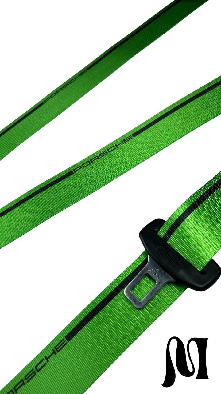 Porsche Green Seatbelts