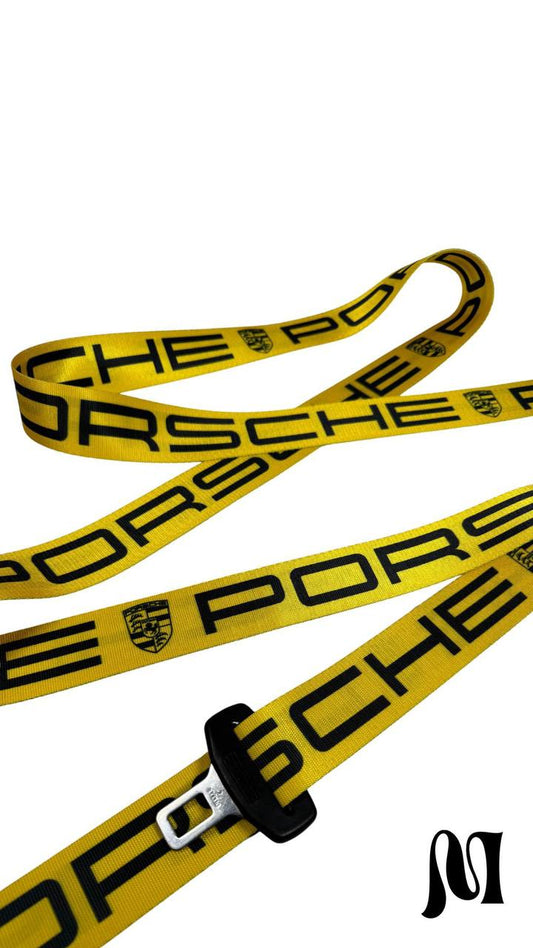 Porsche GT Yellow Seatbelts