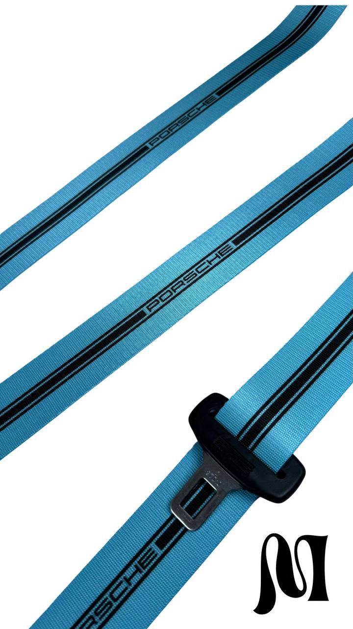 Porsche Seatbelts (Blue/Black)