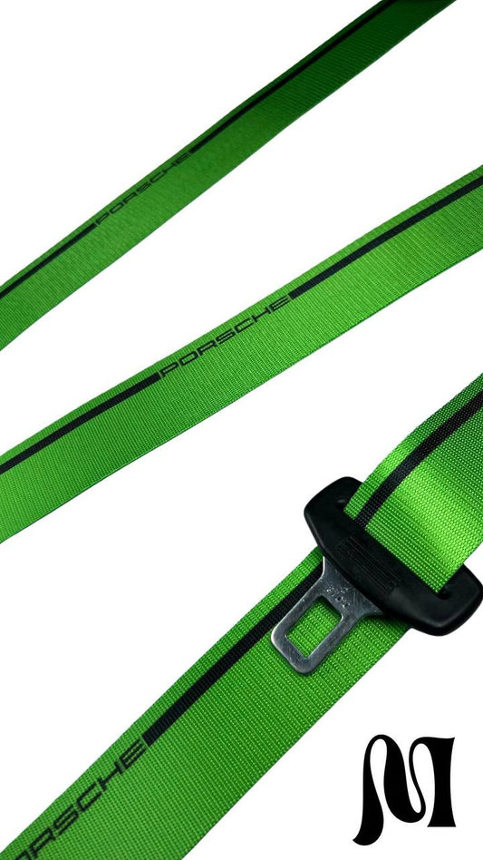Porsche Green Seatbelts
